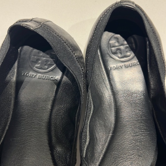 Tory Burch Black Caroline Ballet Flats - Picture 3 of 4